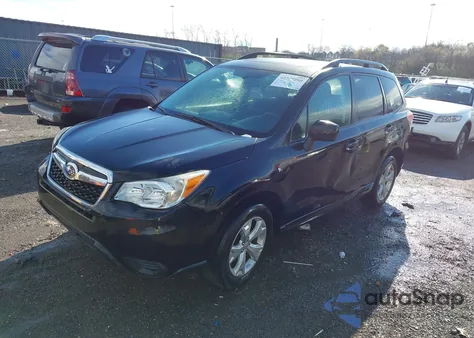 2016 Subaru Forester 2.5I Premium z USA, uszkodzony, nr VIN JF2SJADCXGH559925